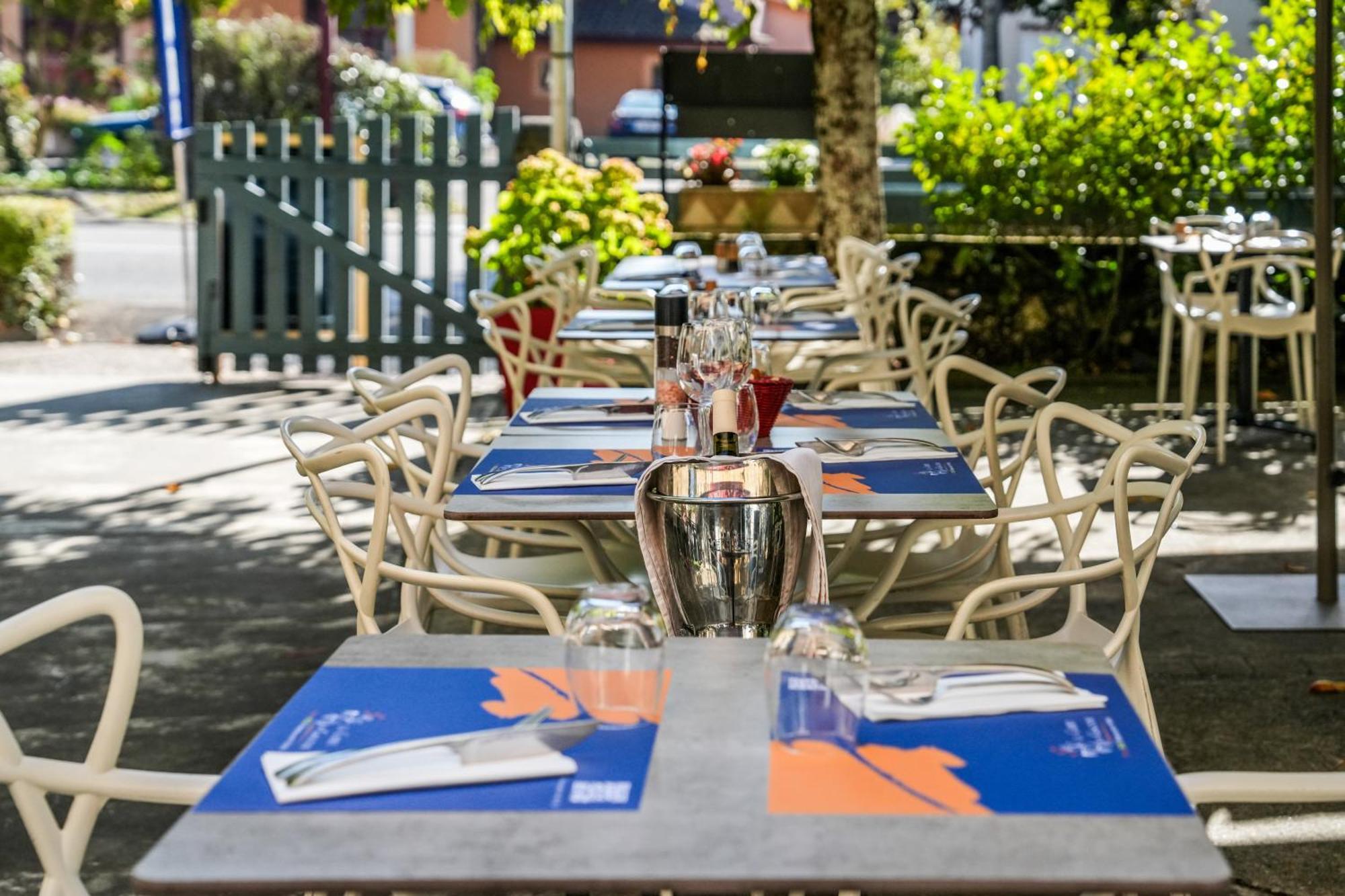 Logis Hotel & Restaurant Le Cadet De Gascogne Saint-Justin  Luaran gambar